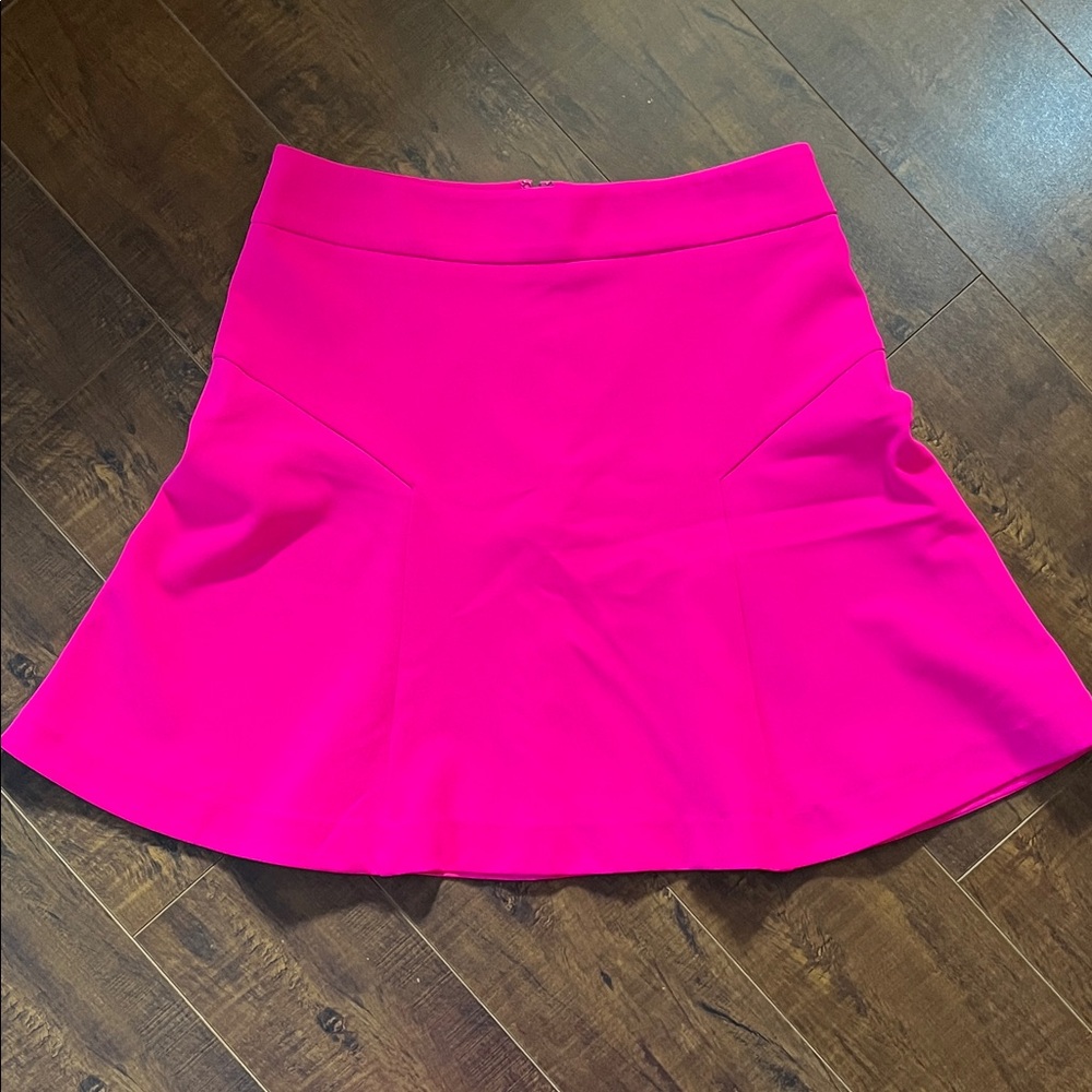 Express Bright Pink A-Line Skirt